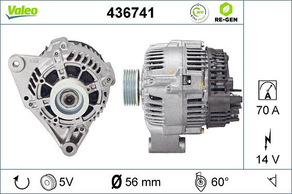 Alternator VALEO 436741