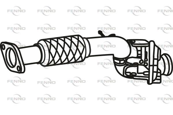Rura wydechowa FENNO P36116