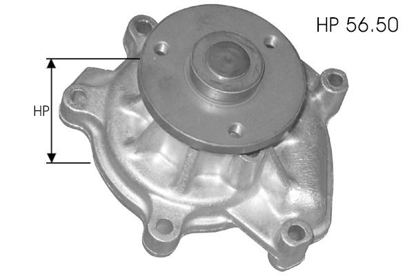 Pompe à eau, refroidissement du moteur