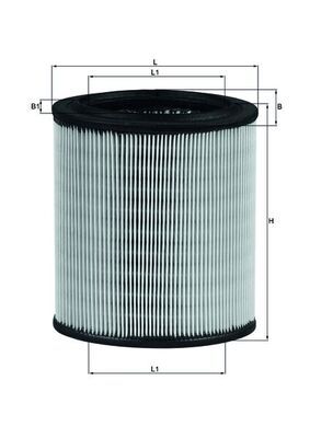 Vzduchový filtr KNECHT LX 715