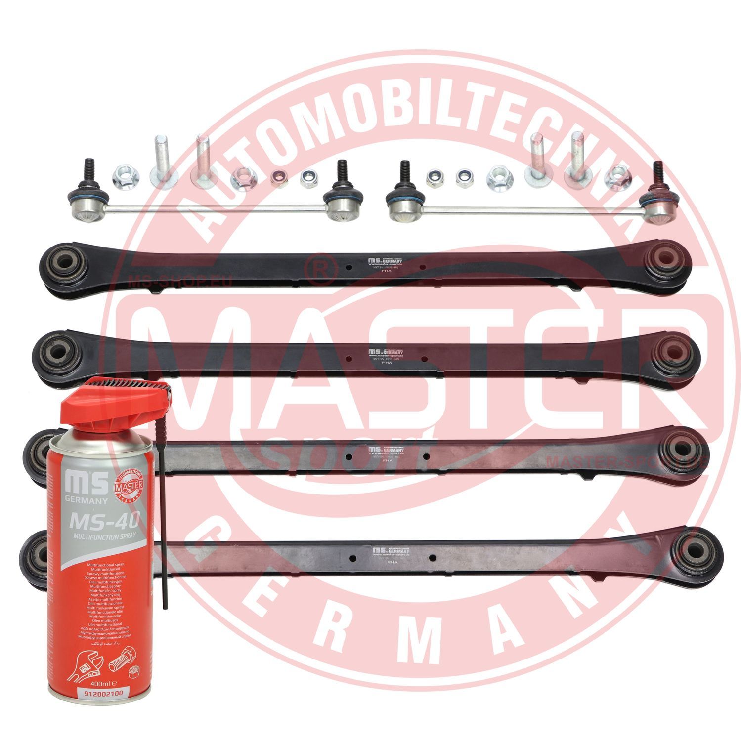 Zestaw wahacza, zawieszenie koła MASTER-SPORT GERMANY 37184-KIT-MSP