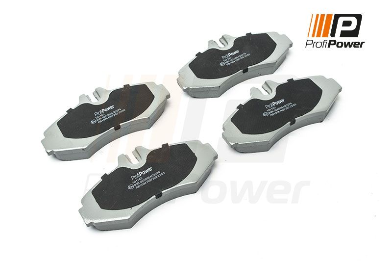Levně Sada brzdových destiček, kotoučová brzda ProfiPower 1B1163