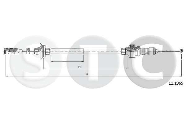Linka gazu STC T480901