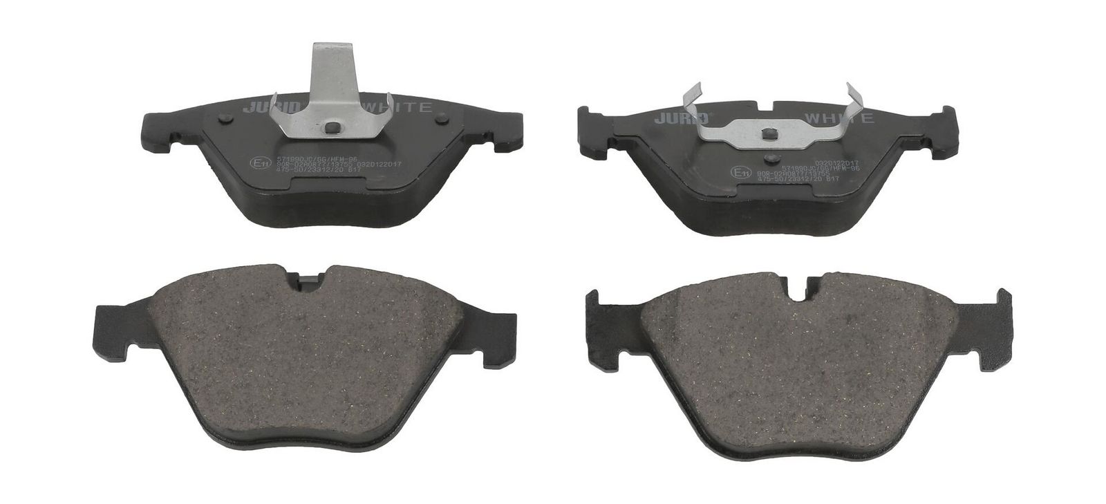 set placute frana,frana disc JURID 571990JC