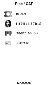 Katalizator FA1 6C0254501SX