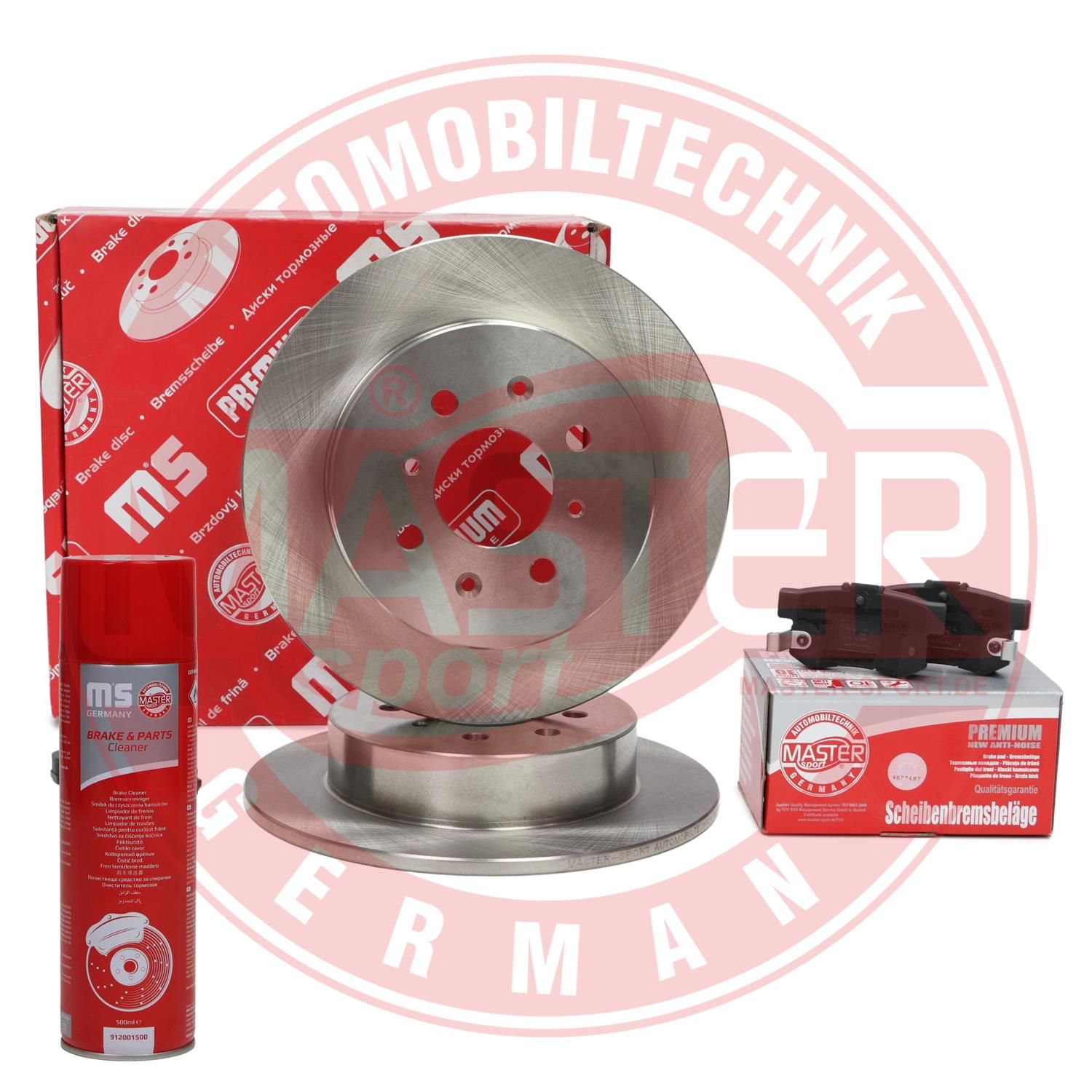 E-shop Sada bŕzd, Kotúčová brzda MASTER-SPORT GERMANY 200901430P