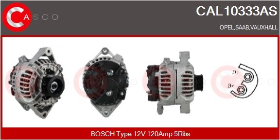 Levně generátor CASCO CAL10333AS