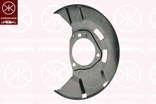 Panel rozbryzgiwujący, tarcza hamulcowa KLOKKERHOLM 5053376