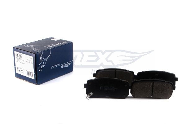 Levně Sada brzdových destiček, kotoučová brzda TOMEX Brakes 17-50