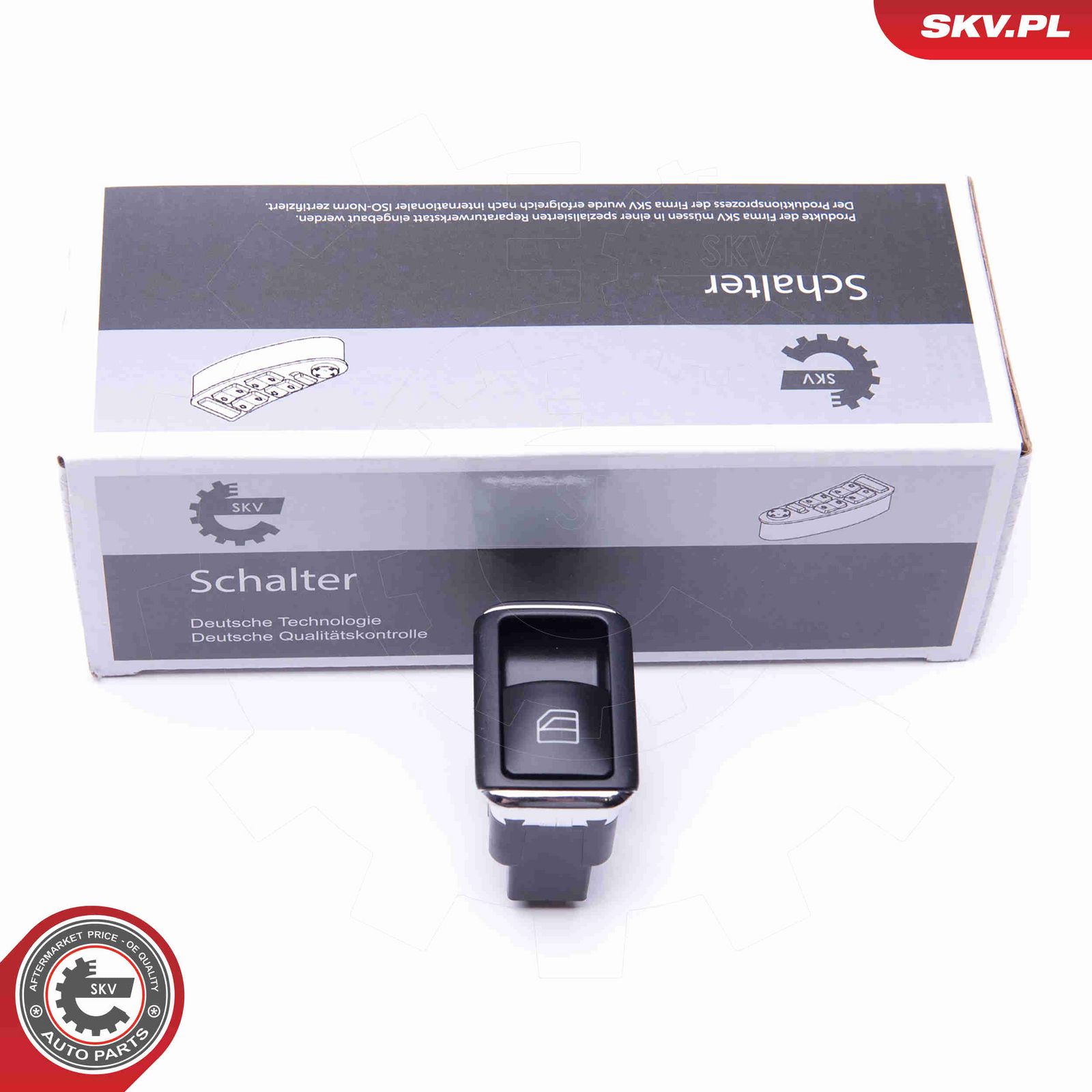 Slēdzis, Stikla pacēlājmehānisms