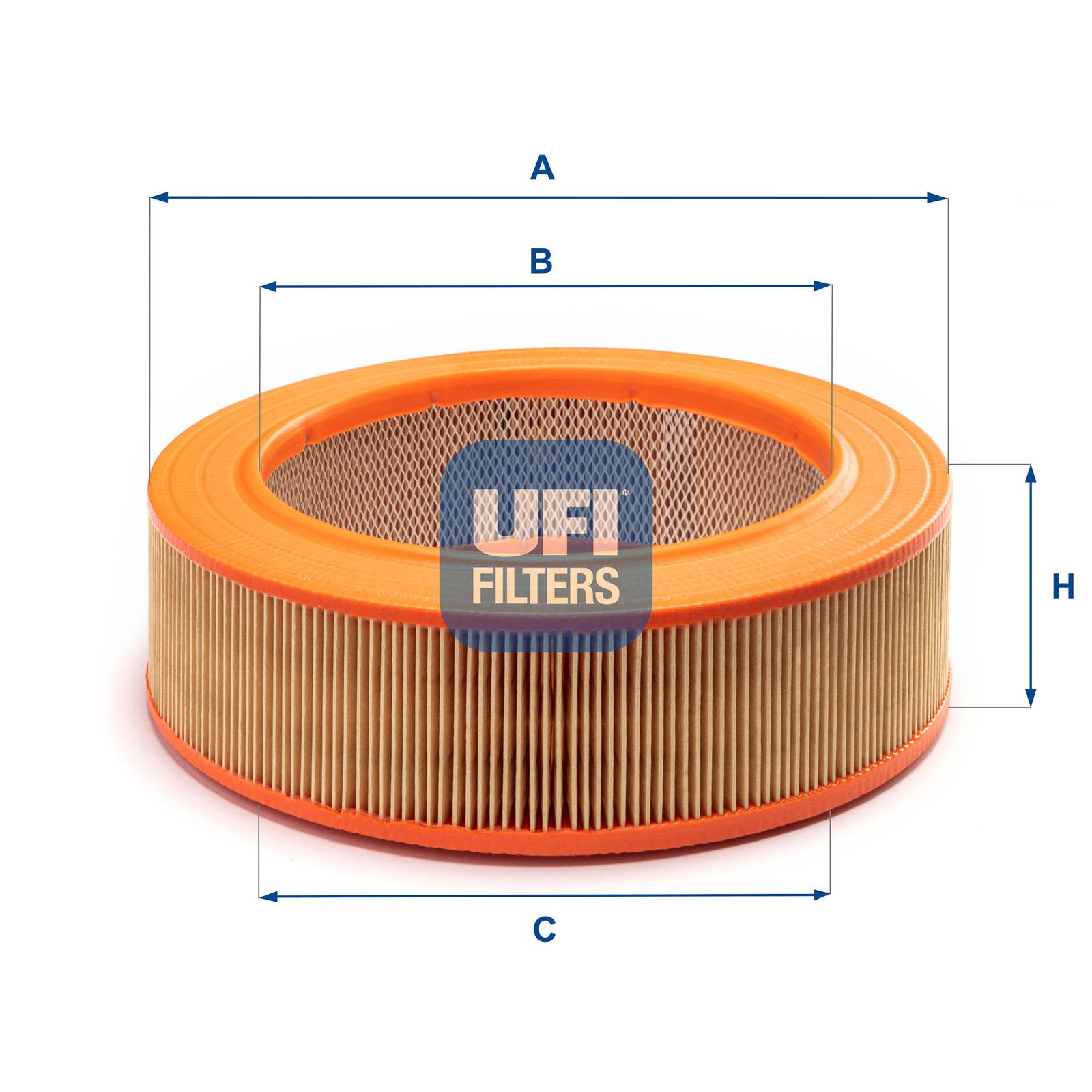 Filtr powietrza UFI 30.843.01