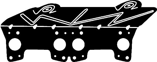 Uszczelka, kolektor wydechowy CORTECO 424710P