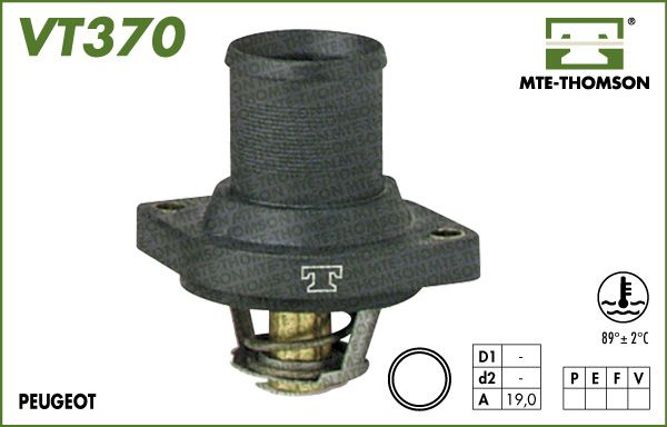 Termostat, środek chłodzący MTE-THOMSON VT370.89