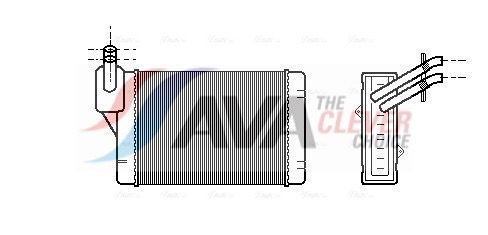 Теплообменник, отопление салона