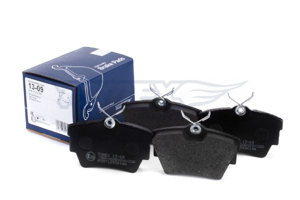 Levně Sada brzdových destiček, kotoučová brzda TOMEX Brakes 13-09