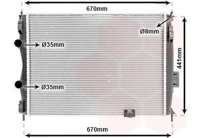 Radiateur, refroidissement du moteur
