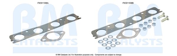 Zestaw montażowy, katalizator BM CATALYSTS FK91108