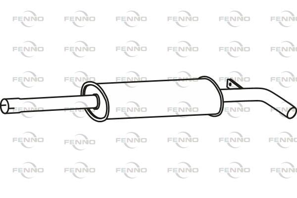 Tłumik środkowy FENNO P49009