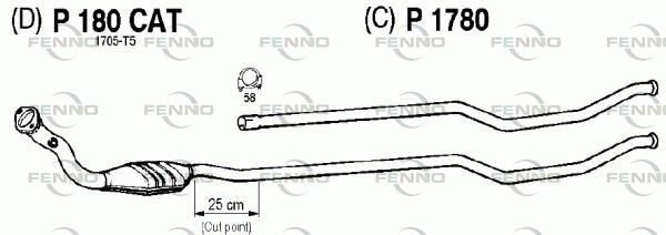 Katalizator FENNO P180CAT