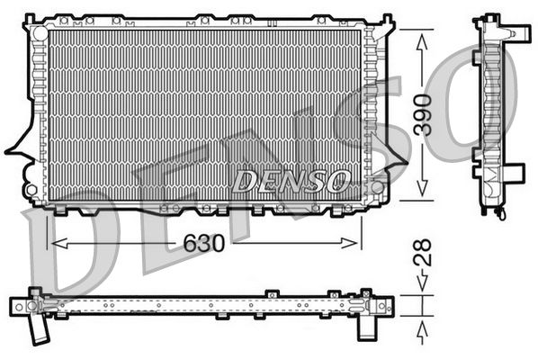 Radiators, motora dzesēšanas sistēma