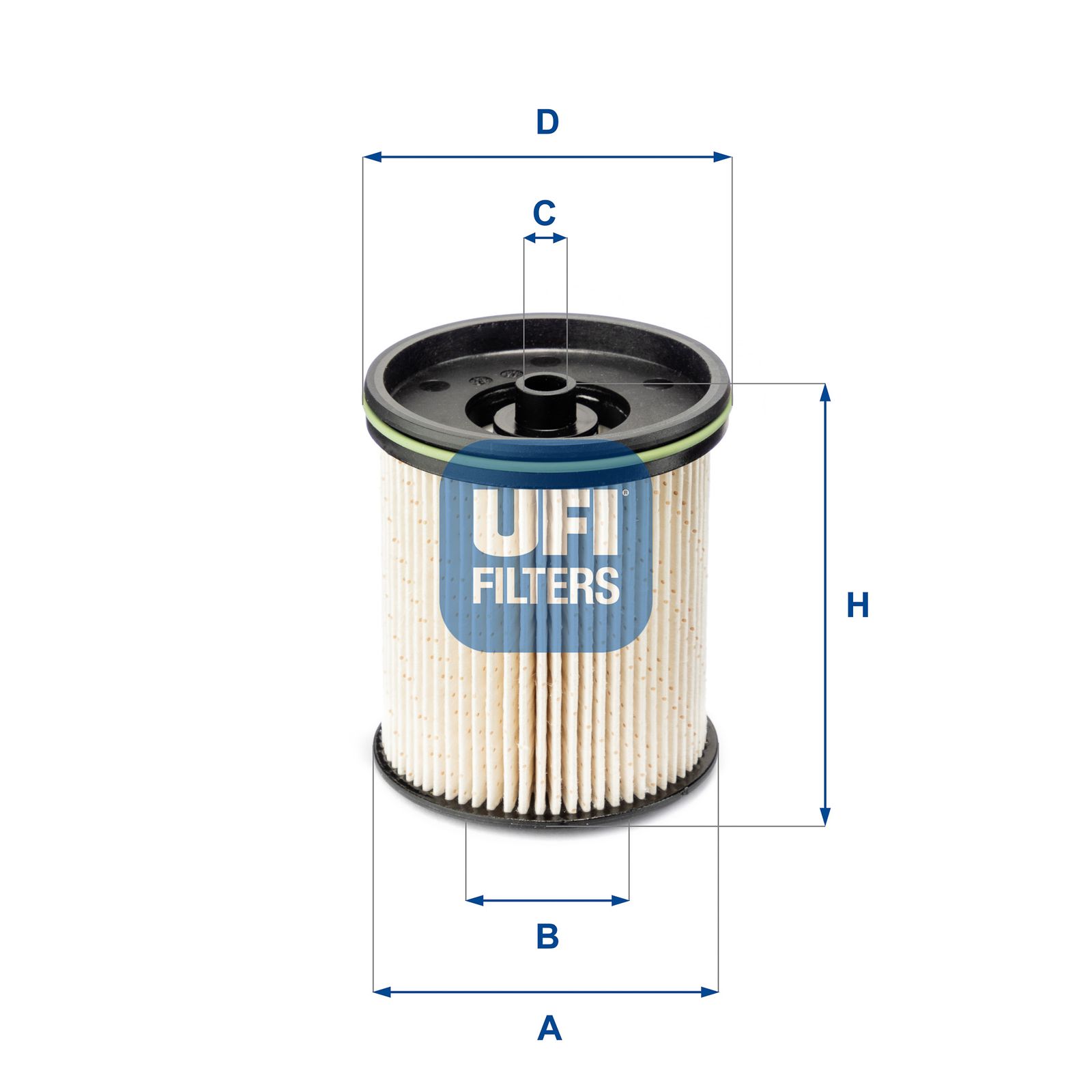 Palivový filtr UFI 26.122.00