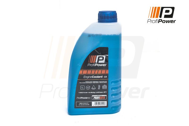 E-shop ProfiPower G11 PP Nemrznúca kvapalina do chladiča modrá, 1L