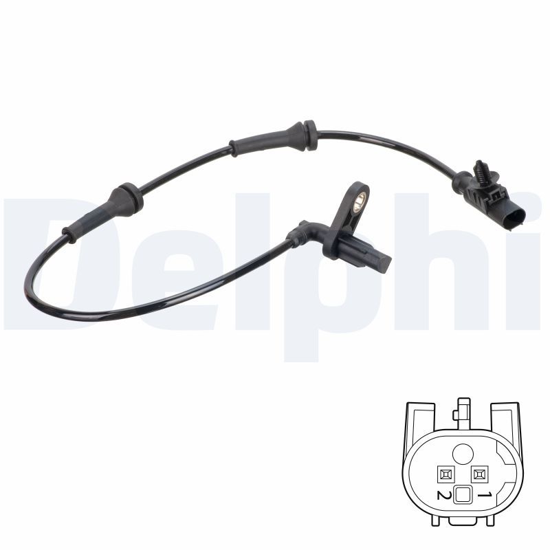 Датчик, частота вращения колеса