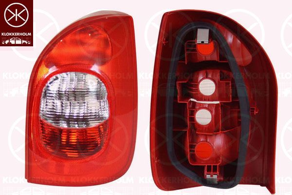 Lampa tylna zespolona KLOKKERHOLM 05360712