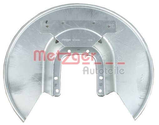 Panel rozbryzgiwujący, tarcza hamulcowa METZGER AUTOTEILE 6115290