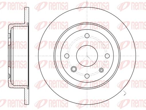 Brzdový kotouč REMSA 61321.00