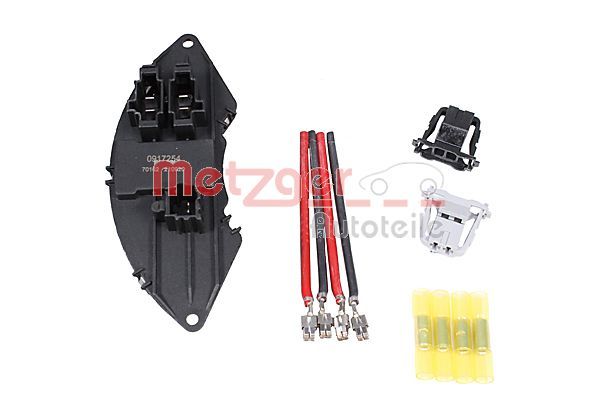 Regulator, wentylator nawiewu do wnętrza pojazdu METZGER AUTOTEILE 0917694