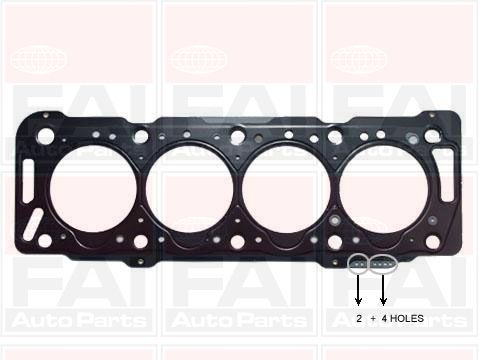 Uszczelka, głowica cylindrów FAI AUTOPARTS HG867D