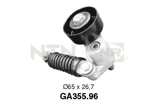 Rolka napinacza, pasek klinowy wielorowkowy SNR GA355.96
