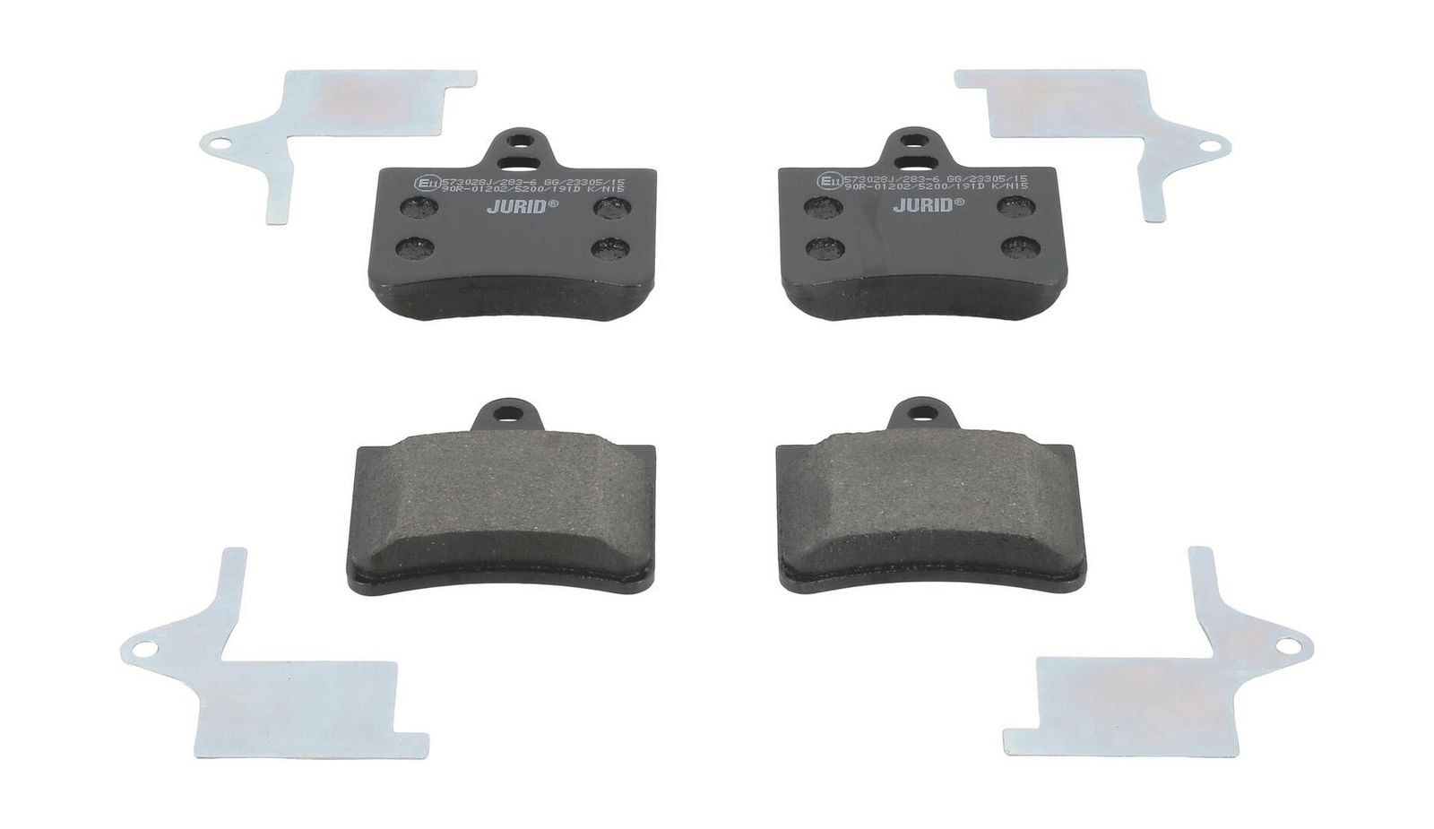 Комплект тормозных колодок, дисковый тормоз