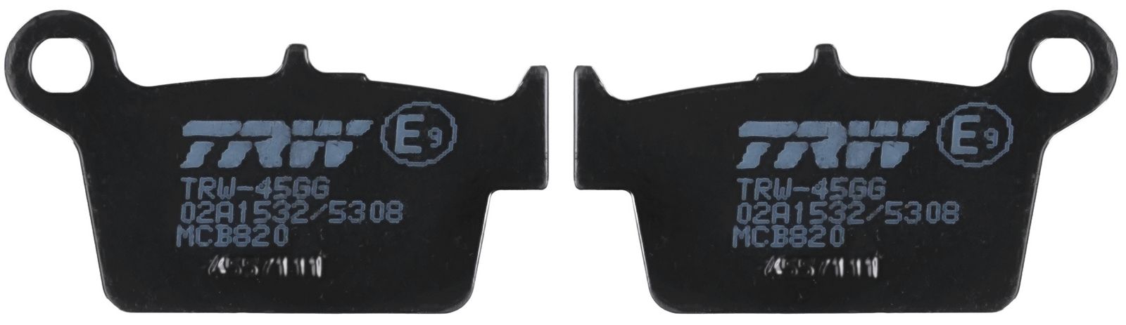 set placute frana,frana disc TRW Organic Allround MCB820