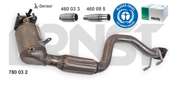 Katalizator ERNST 1K0254301JX