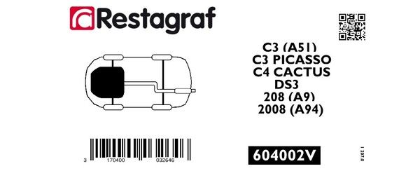 Kit de clip de fixation, carrosserie
