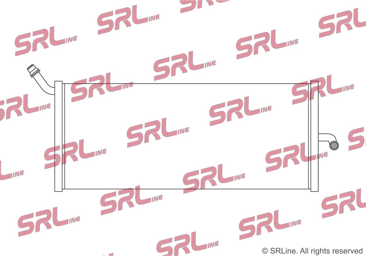 E-shop Nízkoteplotný chladič, chladič turbodúchadla SR-LINE 501808-4