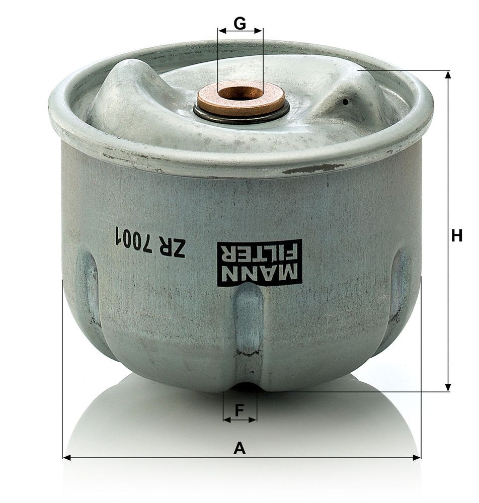 Levně Olejový filtr MANN-FILTER ZR 7001
