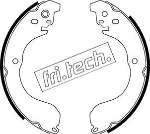 Zestaw szczęk hamulcowych FRI.TECH. 1067.199