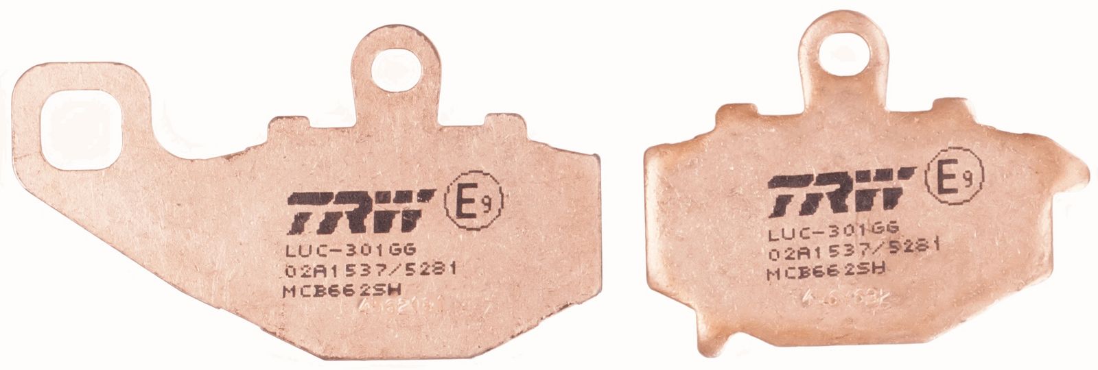 set placute frana,frana disc TRW Sinter Street MCB662SH