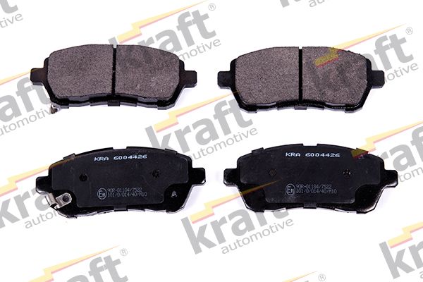 Levně Sada brzdových destiček, kotoučová brzda KRAFT AUTOMOTIVE 6004426