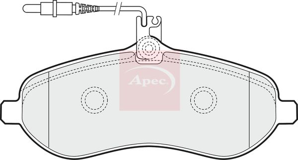 Apec - Front Brake Pad Set