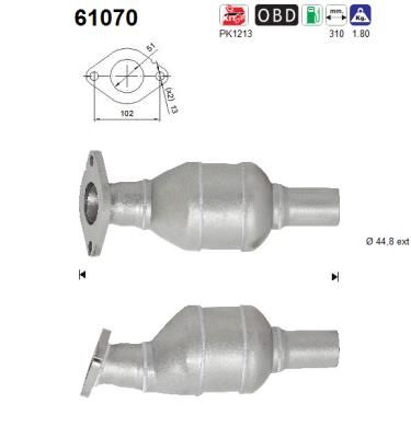 Katalizator AS 28605C8150
