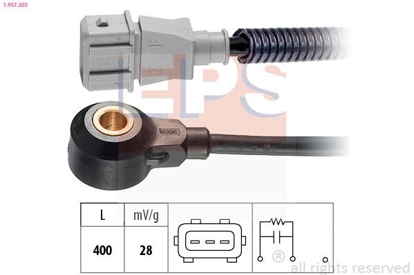 Senzor klepání EPS 1.957.203