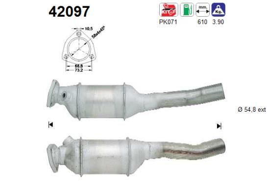 Katalizator AS 8A0131702NV