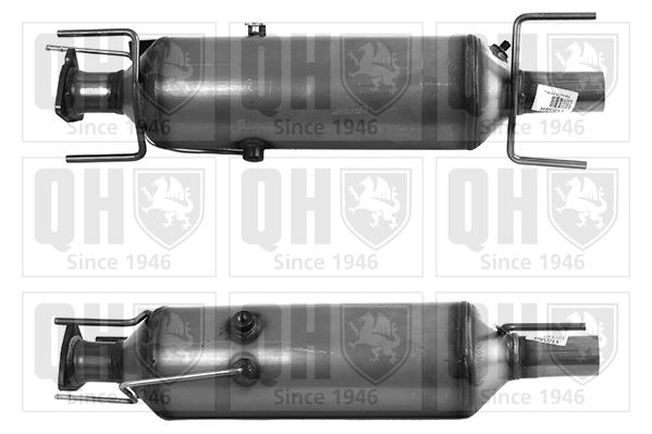 Filtr sadzy / filtr cząstek stałych, układ wydechowy QUINTON HAZELL 51780158