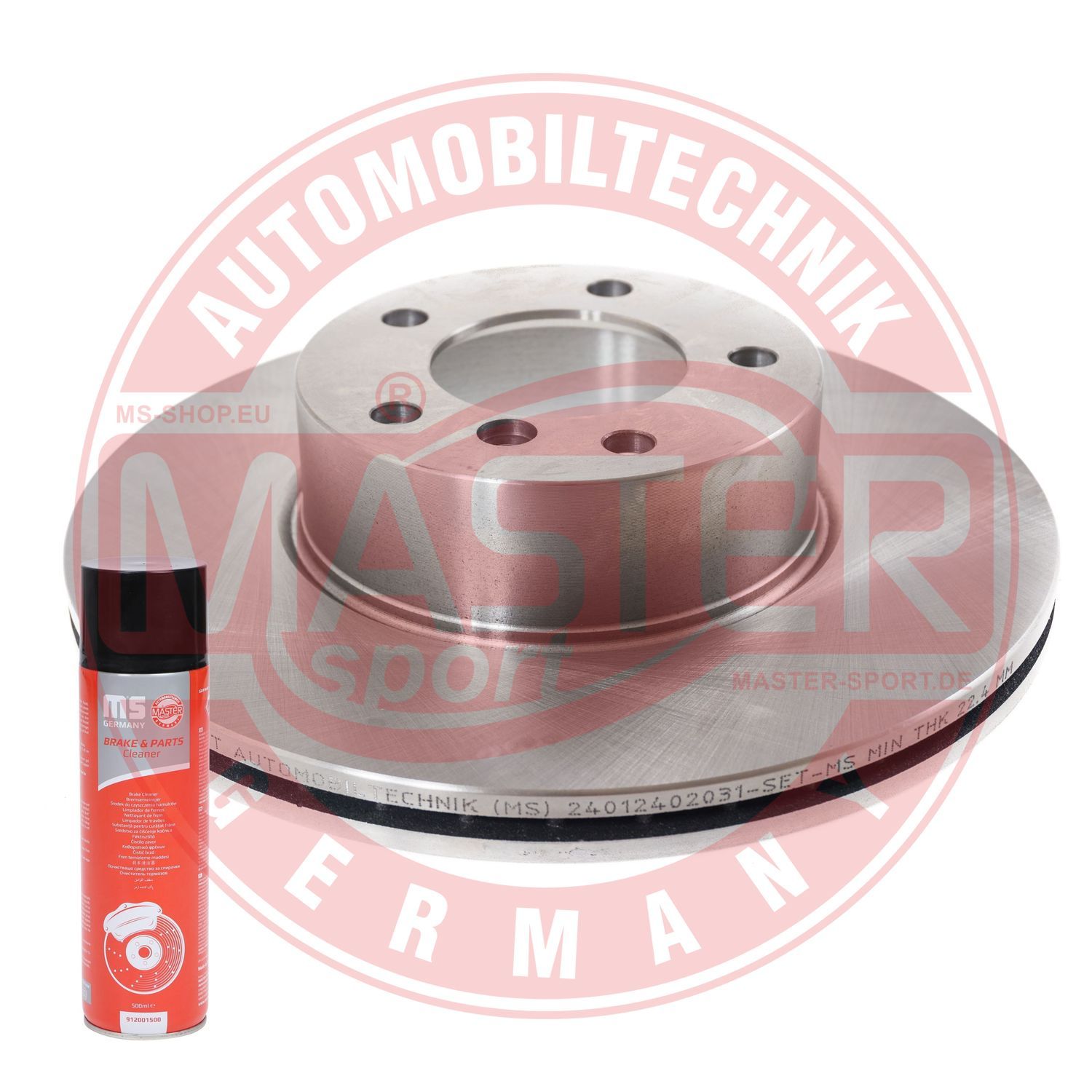 Tarcza hamulcowa MASTER-SPORT GERMANY 24012402031-PCS-MSP