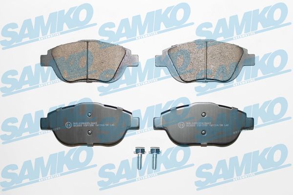 Zestaw klocków hamulcowych, hamulce tarczowe SAMKO 5SP1590