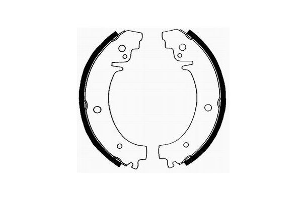 Zestaw szczęk hamulcowych, hamulec postojowy SCT - MANNOL SS 510